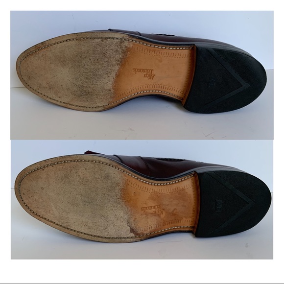 ALLEN EDMONDS “CODY” CORDOVAN LOAFERS - 10.5B - Picture 10 of 12